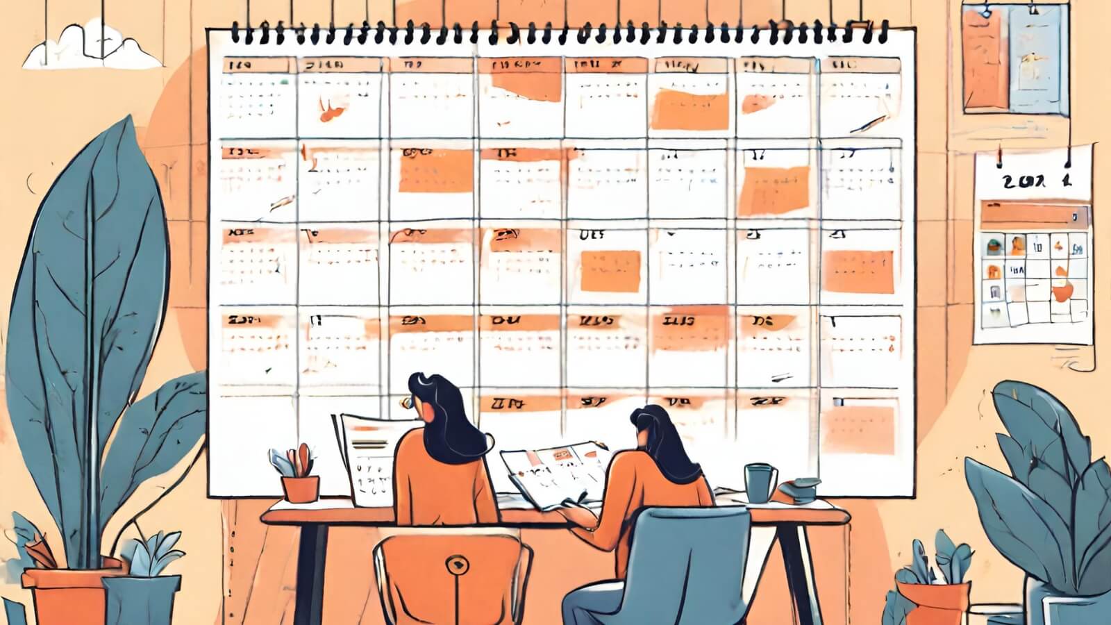 Calendar Planning Time Management Strategy